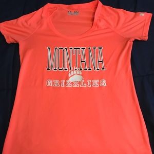 Under armour Montana grizzlies shirt (small)